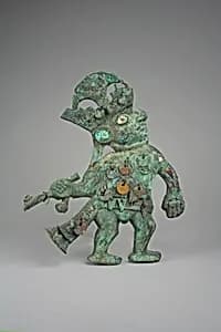 Profile Warrior Ornament by Unknown Artist
