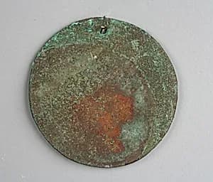 Round Plaque by Unknown Artist