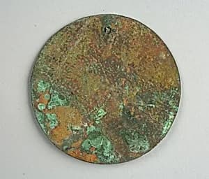 Round Plaque by Unknown Artist