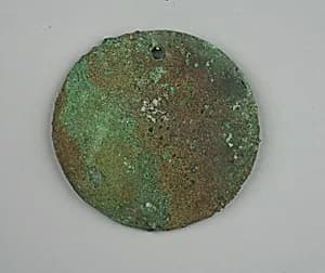 Round Plaque by Unknown Artist