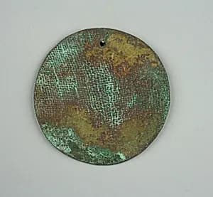 Round Plaque by Unknown Artist