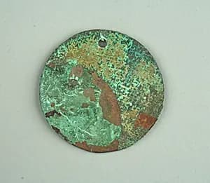Round Plaque by Unknown Artist