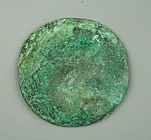 Round Plaque by Unknown Artist