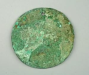 Round Plaque by Unknown Artist