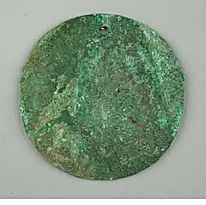 Round Plaque by Unknown Artist