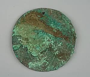 Round Plaque by Unknown Artist