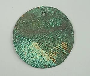 Round Plaque by Unknown Artist