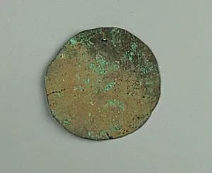 Round Plaque by Unknown Artist