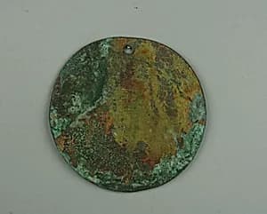 Round Plaque by Unknown Artist