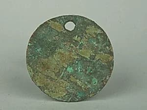Round Plaque by Unknown Artist