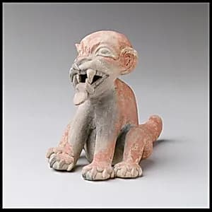 Seated Feline by Unknown Artist