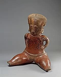 Seated Female Figure by Unknown Artist