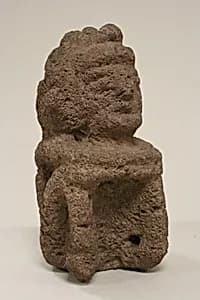 Seated Male Figure by Unknown Artist