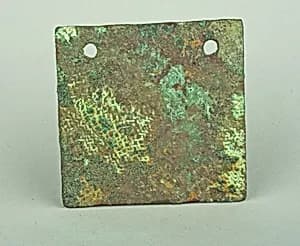Square Plaque by Unknown Artist