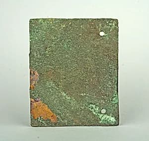 Square Plaque by Unknown Artist