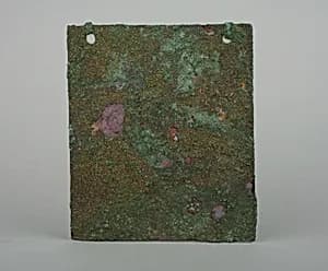 Square Plaque by Unknown Artist