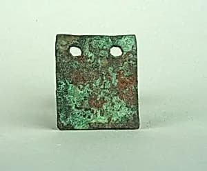 Square Plaque by Unknown Artist