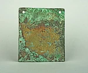 Square Plaque by Unknown Artist
