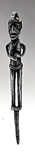 Staff: Female Figure (Edan Ogboni) by Unknown Artist