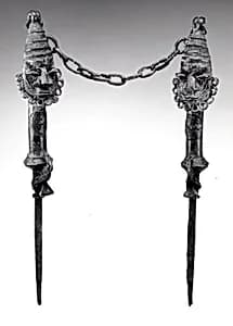 Staffs: Couple (Edan Ogboni) by Unknown Artist