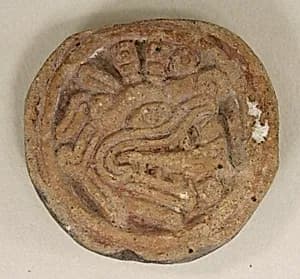 Stamp, Feline Profile by Unknown Artist