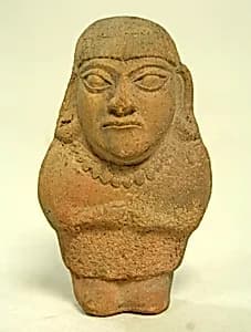 Standing Ceramic Figure by Unknown Artist
