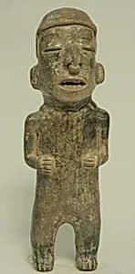 Standing Ceramic Male Figure by Unknown Artist