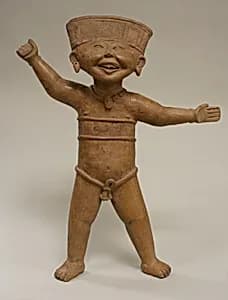 Standing Smiling Figure by Unknown Artist