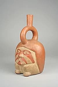Stirrup Spout Bottle by Unknown Artist