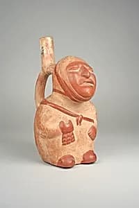 Stirrup Spout Bottle by Unknown Artist