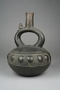 Stirrup Spout Bottle by Unknown Artist