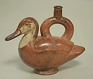 Stirrup Spout Bottle by Unknown Artist