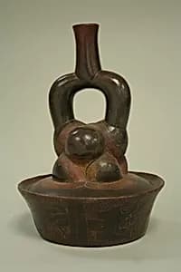 Stirrup Spout Bottle: Fruit by Unknown Artist