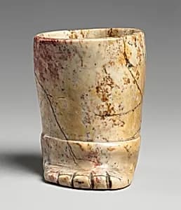 Stone tumbler by Cupisnique or Chavín artist(s)