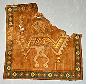 Tapestry Fragment with Figure by Unknown Artist
