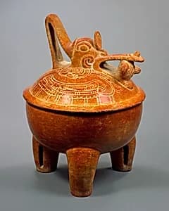 Tripod Bird Bowl by Unknown Artist
