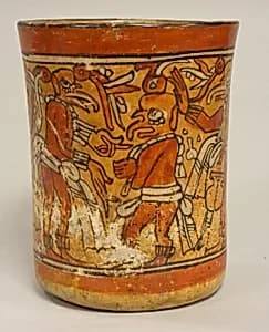 Vessel with Deity Figures by Unknown Artist
