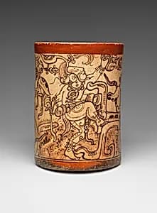 Vessel with mythological scene by Metropolitan Painter