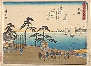 東海道五十三次　荒井|Arai by Utagawa Hiroshige