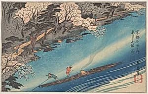 京都名所之内　あらし山満花|Arashiyama Manka by Utagawa Hiroshige