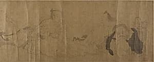Immortals and Sages by Unidentified artist|Li Gonglin
