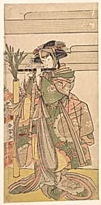 The Third Segawa Kikunojo as a Woman by Katsukawa Shunjō