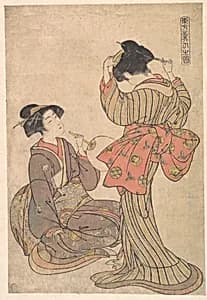 Picture of the Eastern Beauties by Kitao Shigemasa