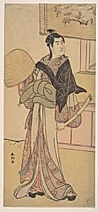 The Third Sawamura Sojuro in the Role of Shirai Gonpachi by Katsukawa Shunkō