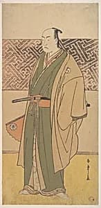 The Fourth Matsumoto Koshiro in the Role of Oboshi Yuranosuke by Katsukawa Shunshō　勝川春章