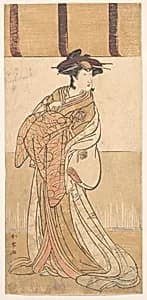 Nakamura Riko in the Role of Oiso no Tora by Katsukawa Shunjō