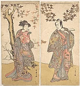 The Second Ichikawa Monnosuke as an Unarmed Man by Katsukawa Shunshō　勝川春章
