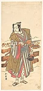 Ichikawa Ebizo (the Fourth Ichikawa Danjuro) as a Samurai by Katsukawa Shunshō　勝川春章
