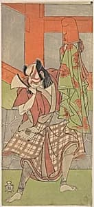 The Fourth Ichikawa Danjuro in the Role of Yahei-byoe Munekiyo by Katsukawa Shunshō　勝川春章