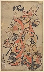 The Actor Yoshizawa Ayame as a Samurai by Torii Kiyomasu I